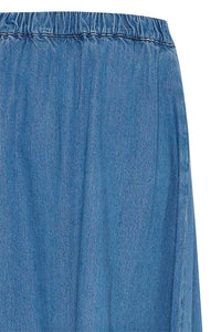 Atelier Reve IRRisle Denim Skirt - Medium Denim Blue