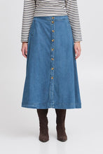 Atelier Reve IRRisle Denim Skirt - Medium Denim Blue