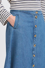 Atelier Reve IRRisle Denim Skirt - Medium Denim Blue