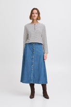 Atelier Reve IRRisle Denim Skirt - Medium Denim Blue