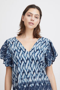 Atelier Reve Irnellio Blouse - Nellio Waterfall