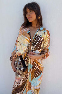 Never Fully Dressed Toria Dress - Animal Shell
