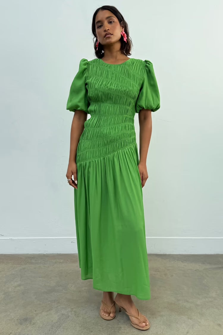 Never Fully Dressed Nara Dress - Green