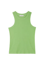 Never Fully Dressed Ribbed Tank - Green