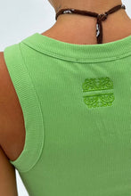 Never Fully Dressed Ribbed Tank - Green