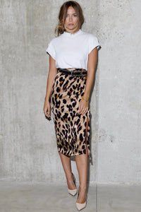Never Fully Dressed Jaspre Skirt - Leopard