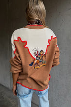 Never Fully Dressed Cowgirl Martha Cardigan - Cowgirl Print