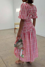 Never Fully Dressed Nara Dress - Red Stripe