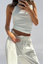 Never Fully Dressed Ribbed Tank - White