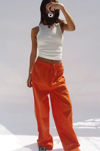 Never Fully Dressed Ribbed Tank - White