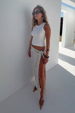 Never Fully Dressed Ribbed Tank - White