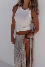 Never Fully Dressed Ribbed Tank - White