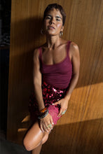 Never Fully Dressed Teddy Vest - Burgundy