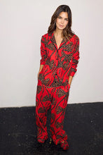 Never Fully Dressed  Bow Cotton Button Through Pyjamas - Red