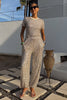 Never Fully Dressed Silver Sequin Naomi Trousers - Silver