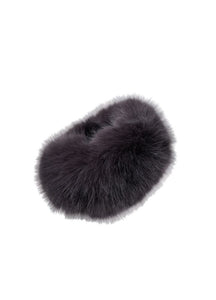 Black Colour Lida soft Headband - Asphalt