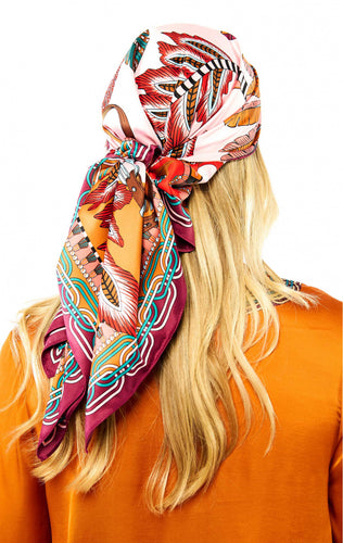 Wild Pony Pony Medium Scarf - Pink