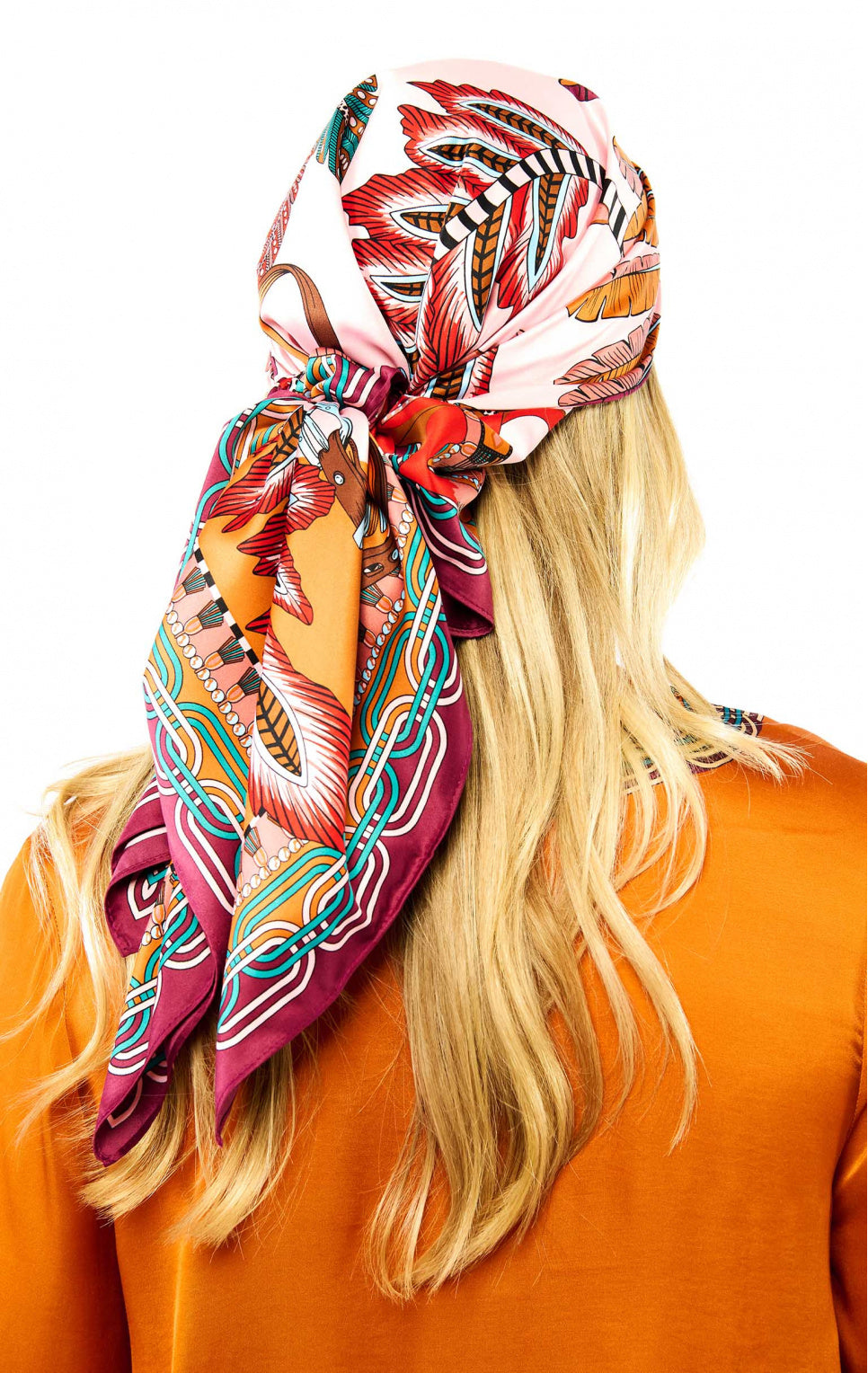 Wild Pony Pony Medium Scarf - Pink