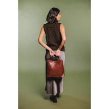 Every Other Portrait Tote Bag - Burgundy