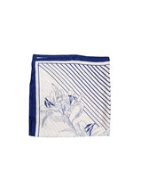 Black Colour Tyra Mini Scarf - Navy