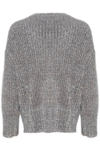 Saint Tropez Halfa Cardigan - Silver