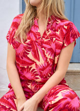 Black Colour Luna Andrea Blouse - Epic Pink