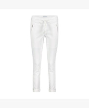 Red Button Tessy Jogger - White