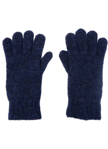 Black Colour Ginger Gloves- Navy