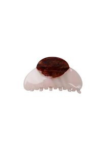 Black Colour Ashanti hair claw - Beige