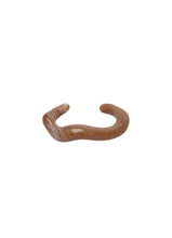Black Colour Cara Bangle - Latte
