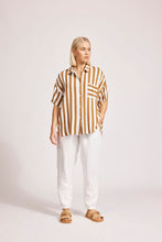 Eb&Ive Treville Stripe Shirt - Caramel