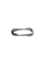 Black Colour Avelora Bracelet - Silver