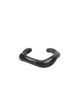 Black Colour Cara Bangle - Charcoal