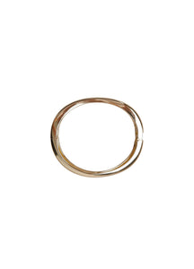 Black Colour Avelora Bracelet - Gold