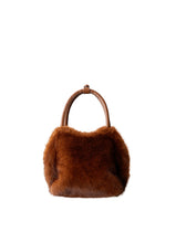 Black Colour Eliza Soft Tote Bag - Mocca