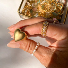 Ibu Jewels Big Love Ring - Gold