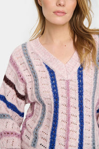 Saint tropez felisa Pullover - Winsome Orchid