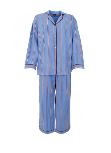 Black Colour Norma PJ's - Blue Stripe