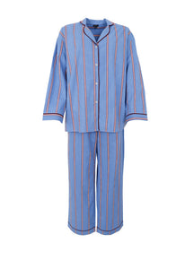 Black Colour Norma PJ's - Blue Stripe