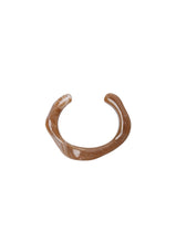 Black Colour Cara Bangle - Latte