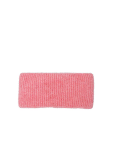 Black Colour Ginger Rib Headband - Winter Rose