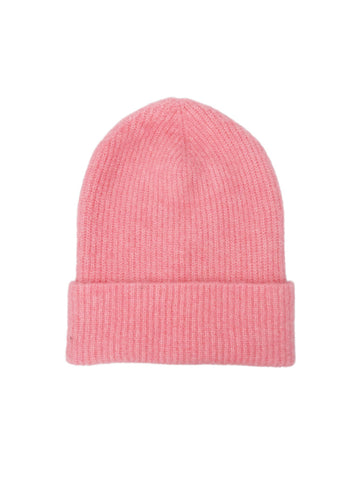 Black Colour Ginger Rib Hat - Winter Rose