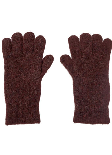 Black Colour Ginger Gloves-  Mocca