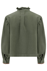 Seventy + Mochi Ziggy Cropped Jacket - Khaki