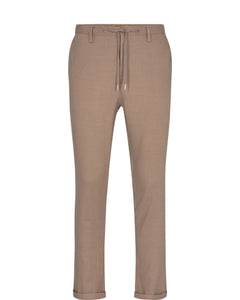 Mos Mosh Gallery Mens Linen Pant - Chocolate Chip