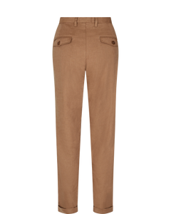 Mos Mosh Gallery Mens Linen Pant - Chocolate Chip