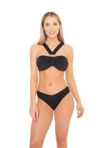 NAIA Beach Selene Bikini Top - Black