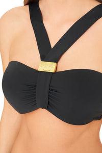 NAIA Beach Selene Bikini Top - Black