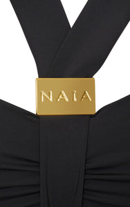 NAIA Beach Selene Bikini Top - Black