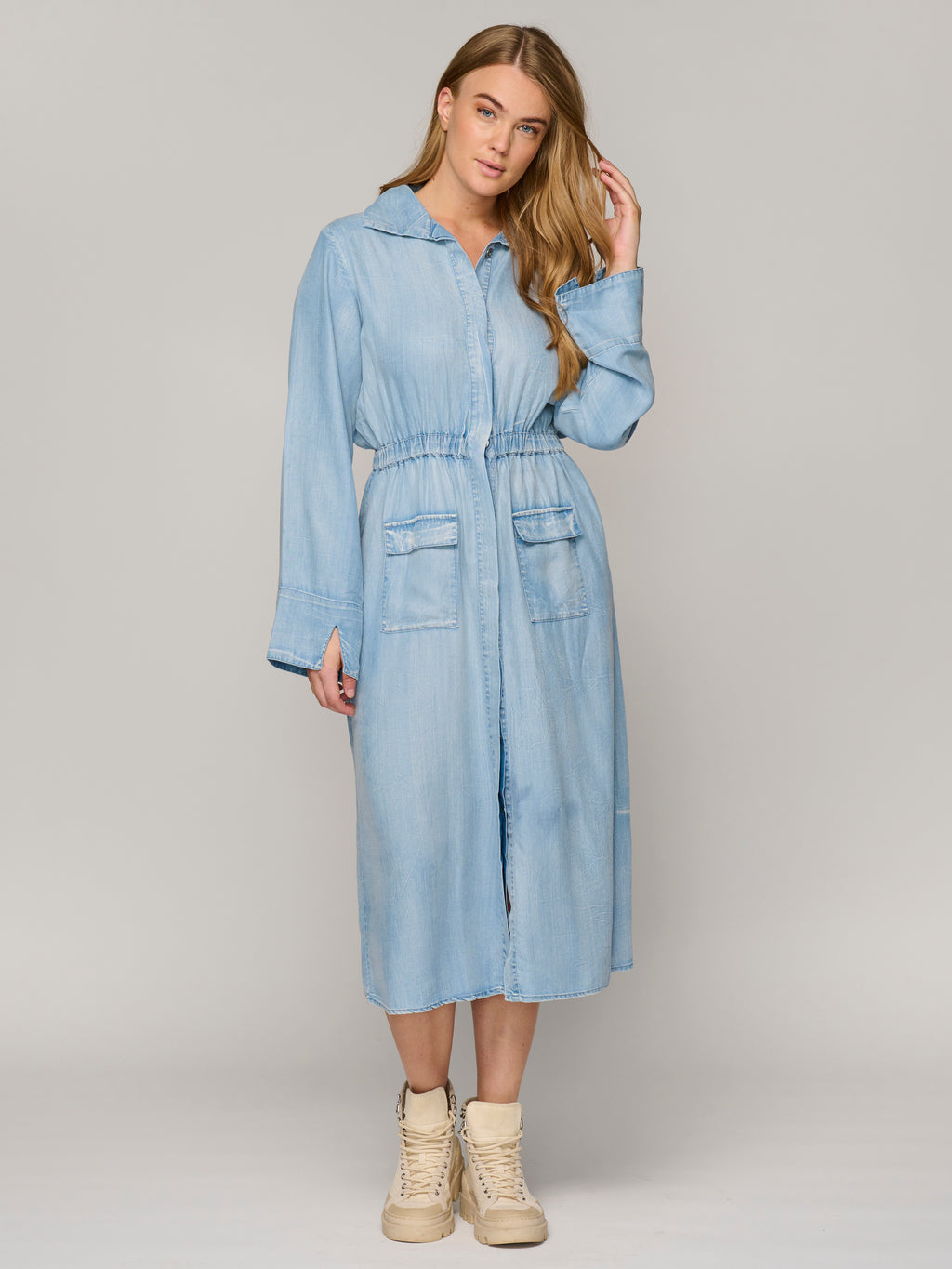 Nu Denmark Oline Dress - Sky Blue